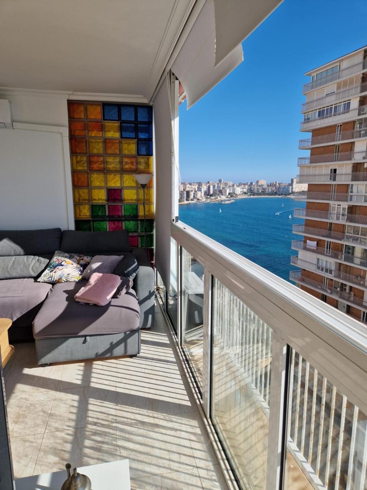 Апартаменты Vistas Al Mar. Gran Salon. Playa A 1 Minuto. Wifi Аликанте Экстерьер фото