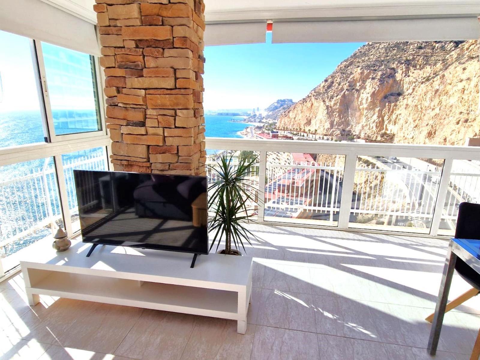 Апартаменты Vistas Al Mar. Gran Salon. Playa A 1 Minuto. Wifi Аликанте Экстерьер фото