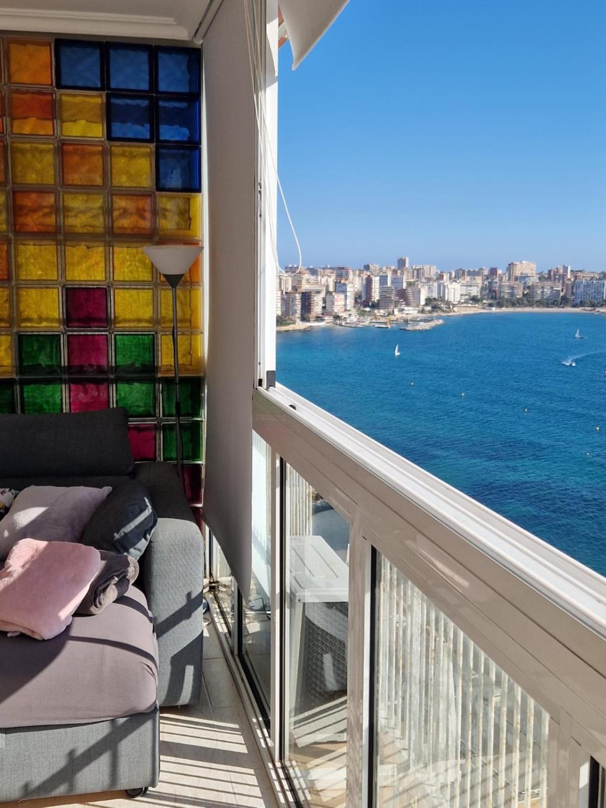 Апартаменты Vistas Al Mar. Gran Salon. Playa A 1 Minuto. Wifi Аликанте Экстерьер фото