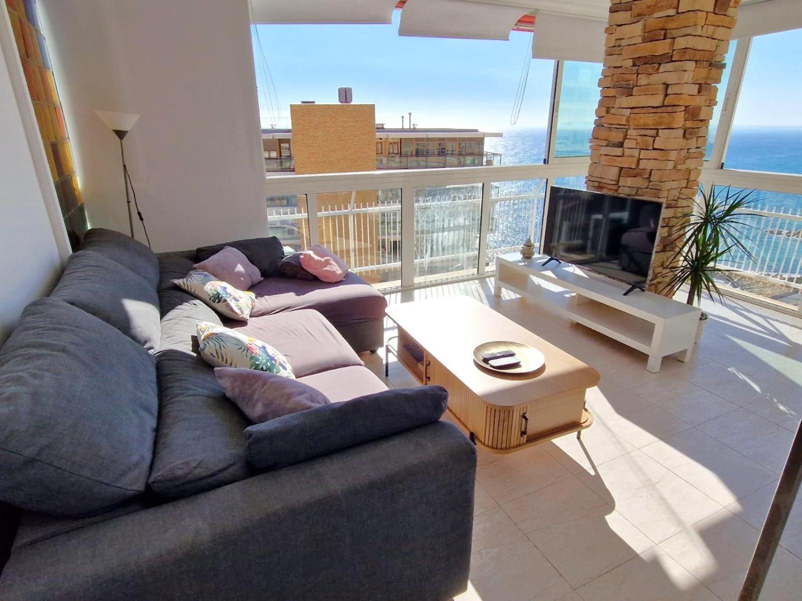 Апартаменты Vistas Al Mar. Gran Salon. Playa A 1 Minuto. Wifi Аликанте Экстерьер фото