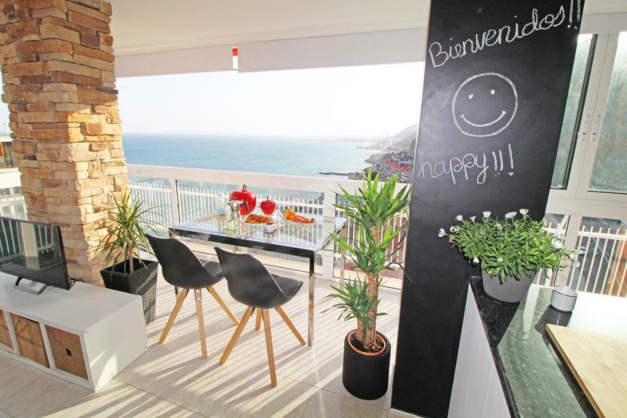 Апартаменты Vistas Al Mar. Gran Salon. Playa A 1 Minuto. Wifi Аликанте Экстерьер фото