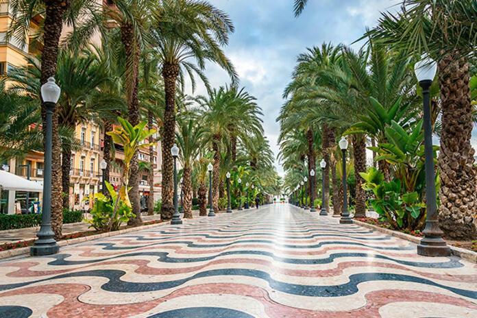 Апартаменты Vistas Al Mar. Gran Salon. Playa A 1 Minuto. Wifi Аликанте Экстерьер фото