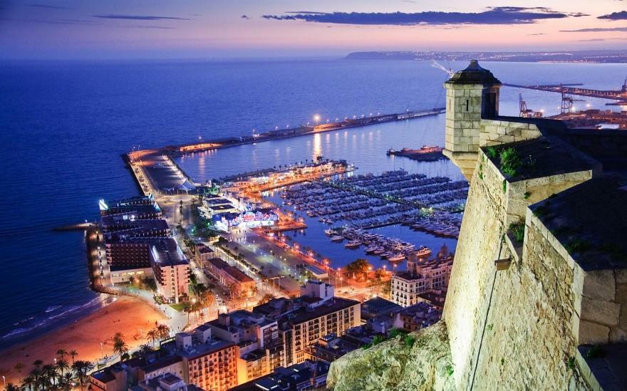 Апартаменты Vistas Al Mar. Gran Salon. Playa A 1 Minuto. Wifi Аликанте Экстерьер фото